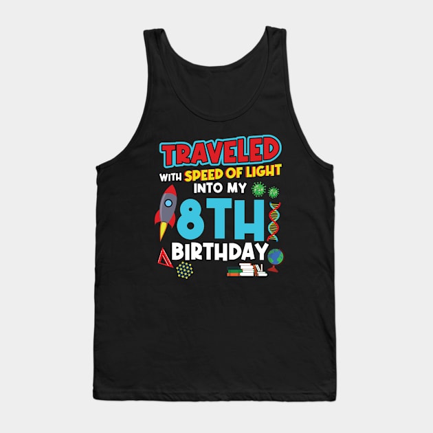 8. Birthday - Science Birthday Tank Top by Peco-Designs